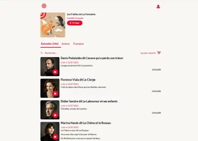 Les fables de La Fontaine